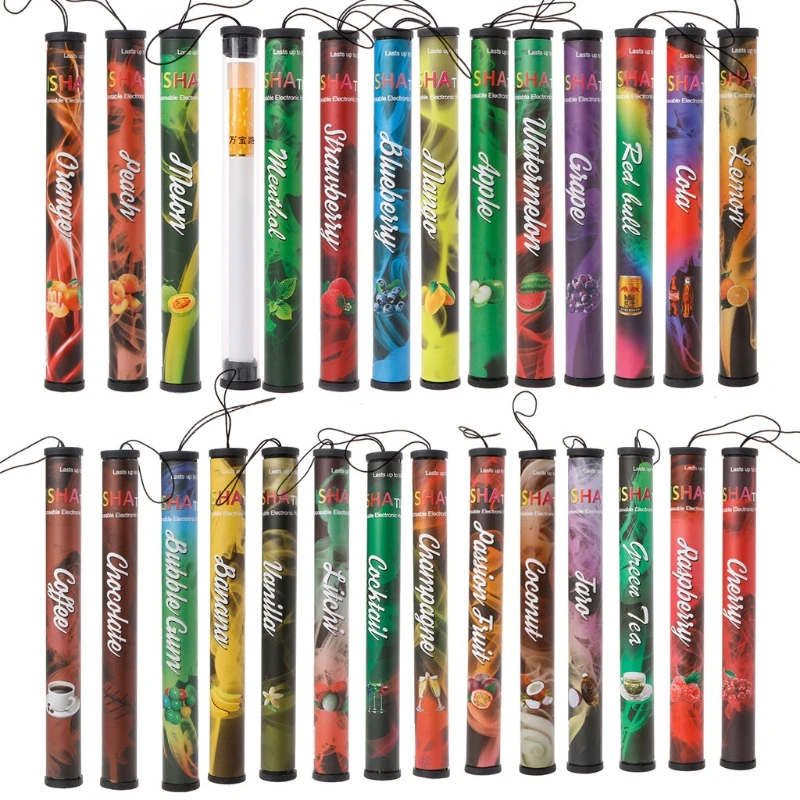Acheter Fruits Saveur 500 Bouffées Jetable Vapeur Narguilé Électronique Shisha Bâton Stylo