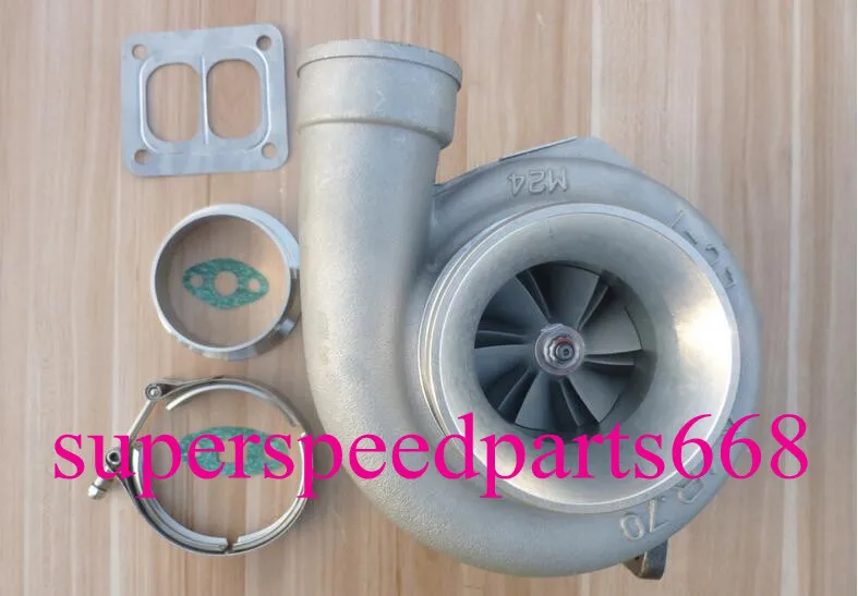 

T04Z-6 T04Z T66 TO4R GT35 GT45 T4 twin scroll a/r.70 a/r1.32 water and oil cooled 500hp-700hp Journal bearing turbo turbocharger