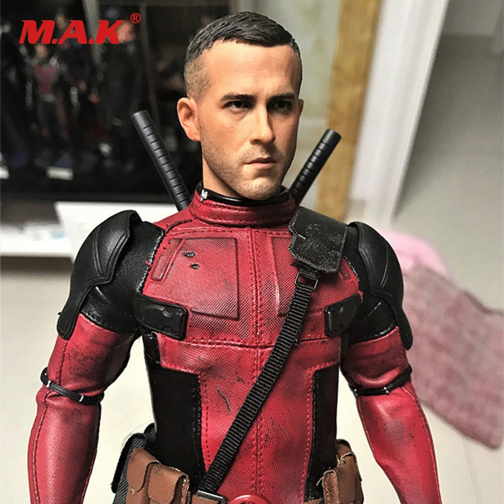 Buy 1/6 scale male man head sculpt deadpool Ryan