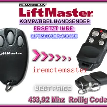 Liftmaster шамберлен 94335E Замена Двери Гаража Пульт дистанционного управления