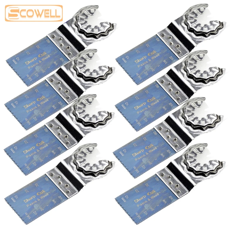 30% Off 8 PCS / Box Starlock Oscillating Multi Tool Saw Blades Plunge Saw Blades For Starlock system Oscillating Tools machine