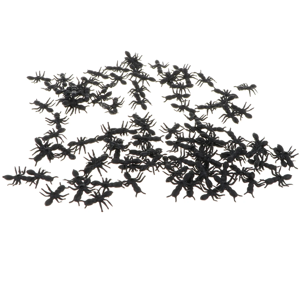 100 pcs Simulated Insect Mini Ants Figure Party Supplies Kids Bag Fillers Children toys Funny Science Educational For Kids