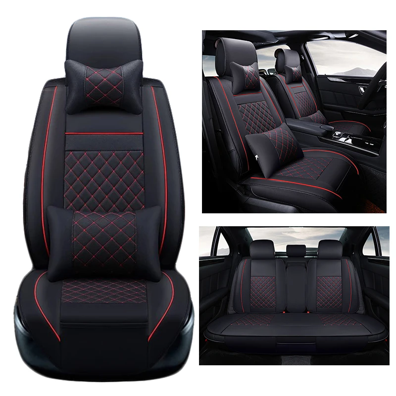 

PU Leather Car seat covers set For Mini One Cooper R50 R52 R53 R55 R56 R60 R61 PACEMAN COUNTRYMAN car accessories car-styling