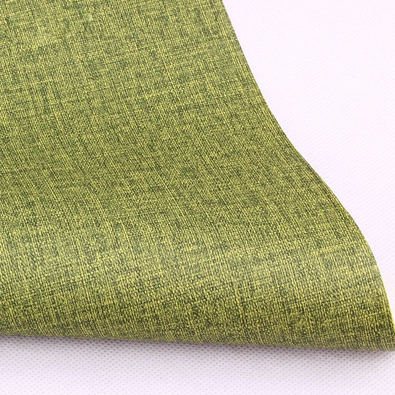 Lychee Life A4 льняной узор из искусственной кожи ткань сплошной цвет Синтетическая Кожа DIY швейный материал для сумок ручной работы