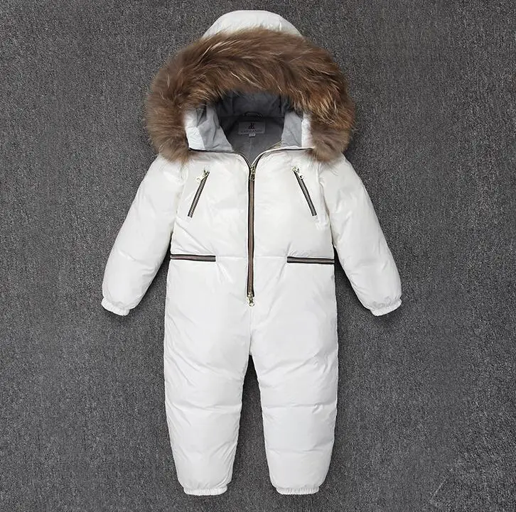 Одежда для маленьких девочек в русском стиле зимняя одежда с перьями утепленная пуховая одежда для маленьких мальчиков пуховые комбинезоны для новорожденных