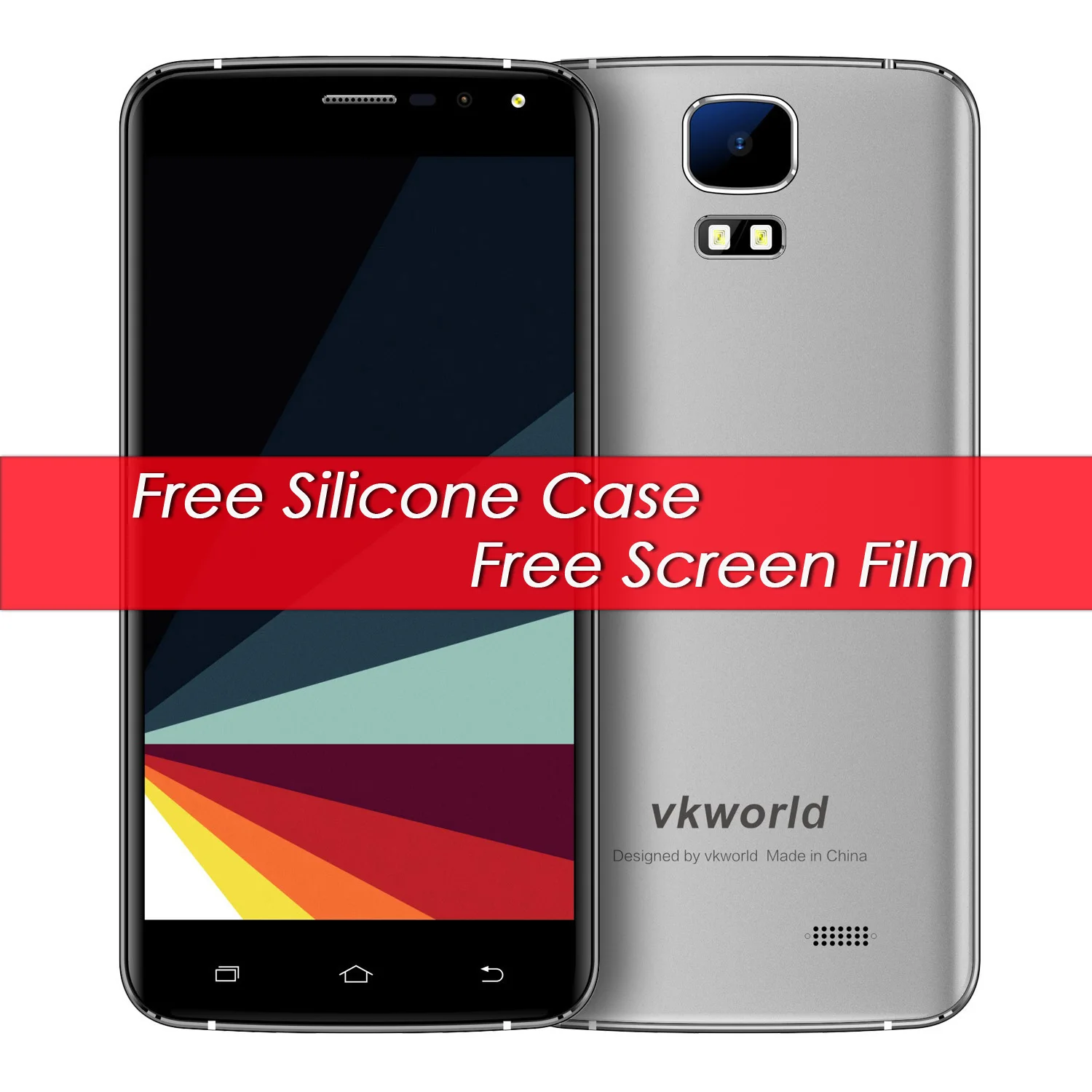 New Vkworld S3 Android 7 0 3G Mobile Phone MTK6580A Quad Core 1 3Ghz 1G RAM