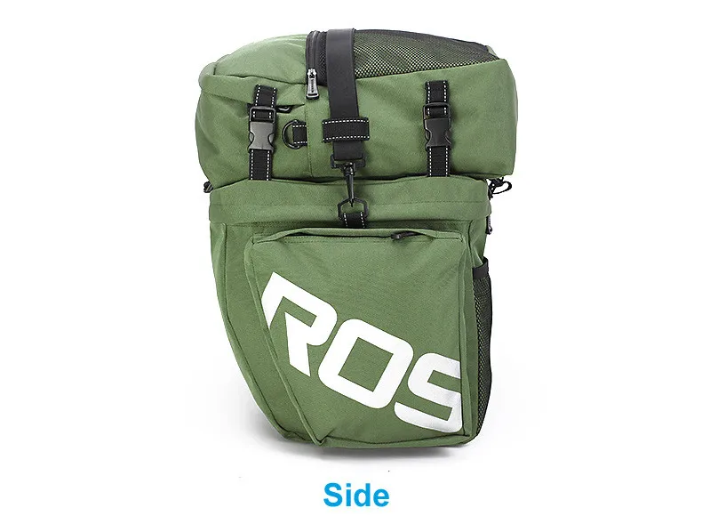 Top ROSWHEEL 3 in 1 Multifunction Road MTB Mountain Bike Bag Bicycle Pannier Rear Seat Trunk Bag With Rain Cover Rainproof 11 Top ROSWHEEL 3 in 1 Multifunction Road MTB Mountain Bike Bag Bicycle Pannier Rear Seat Trunk Bag With Rain Cover Rainproof 11