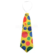 Фанки Джамбо бабочка в горох шутник, клоун нарядное платье Вечерние карнавальный галстук