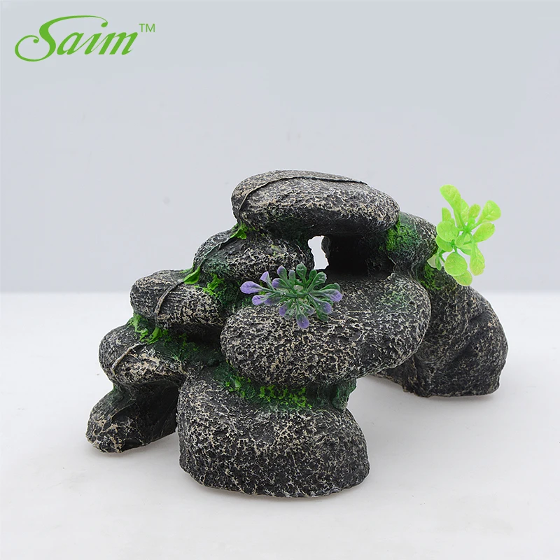 Saim Aquarium Stone Decoration Acuarios Aquarium Stone Heap Rockery
