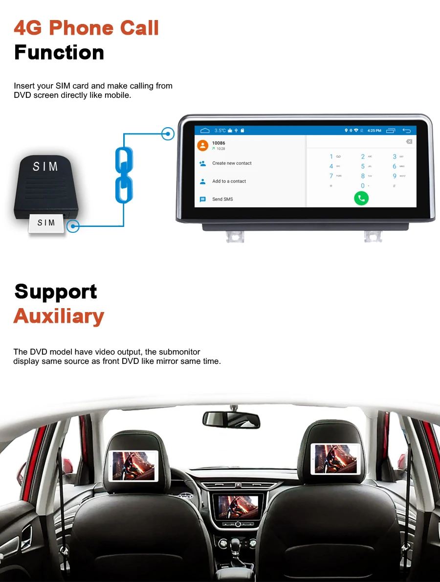 Top Navirider 10.25" 4G Android 6.0 car gps player for BMW 3 Series F30 F31 F34 touch screen radio stereo head units tape recorder 4 Top Navirider 10.25" 4G Android 6.0 car gps player for BMW 3 Series F30 F31 F34 touch screen radio stereo head units tape recorder 4