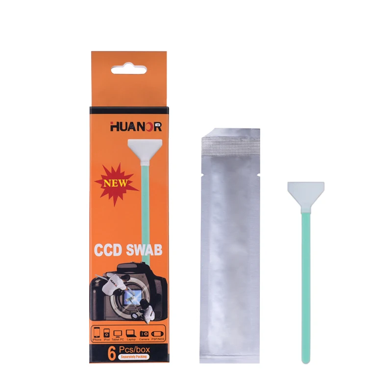 

New 6 PCS CCD Sensor Cleaning Kit/Dry CMOS Cleaner Dry SWAB for Camera DSLR Cameras +Free Shipping!