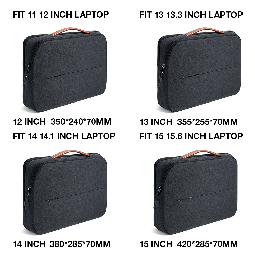 KALIDI Laptop Bag 11 12 13.3 14 15.6 Inch Waterproof Notebook Bag 15 Inch For Macbook Air Pro 11 13 15 Laptop Sleeve Women Men KALIDI Laptop Bag 11 12 13.3 14 15.6 Inch Waterproof Notebook Bag 15 Inch For Macbook Air Pro 11 13 15 Laptop Sleeve Women Men