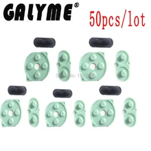 50 шт./компл. Лидер продаж подходит для gameboycolor nintendogbc консоли Корпус Пуговицы ремонт Пластик кремния Проводящие резиновые прокладки