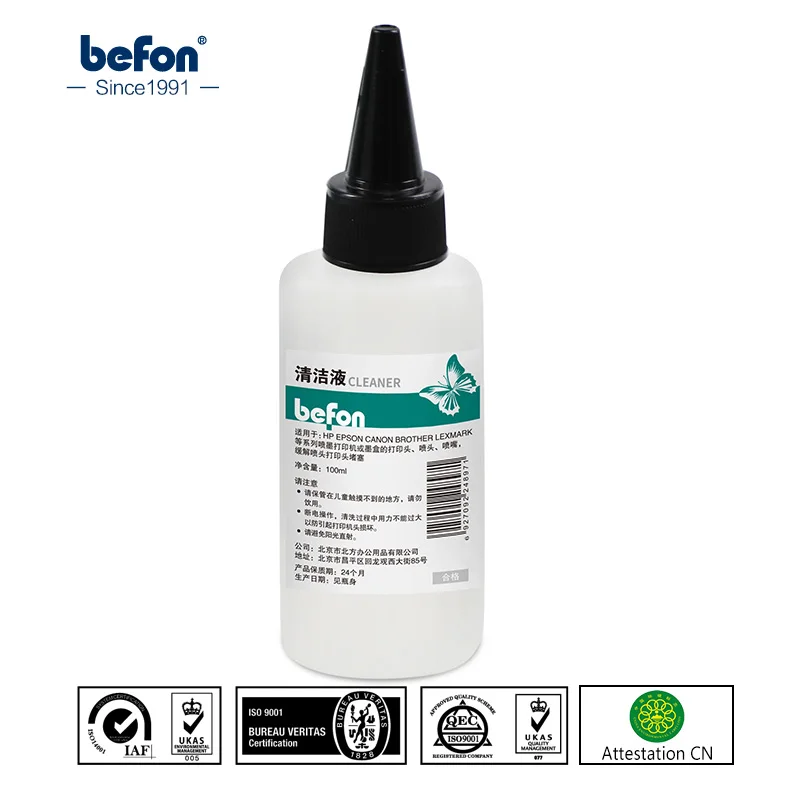 befon font b Printer b font head Cleaning Fluid Clean Wash Liquid Used for Epson Canon