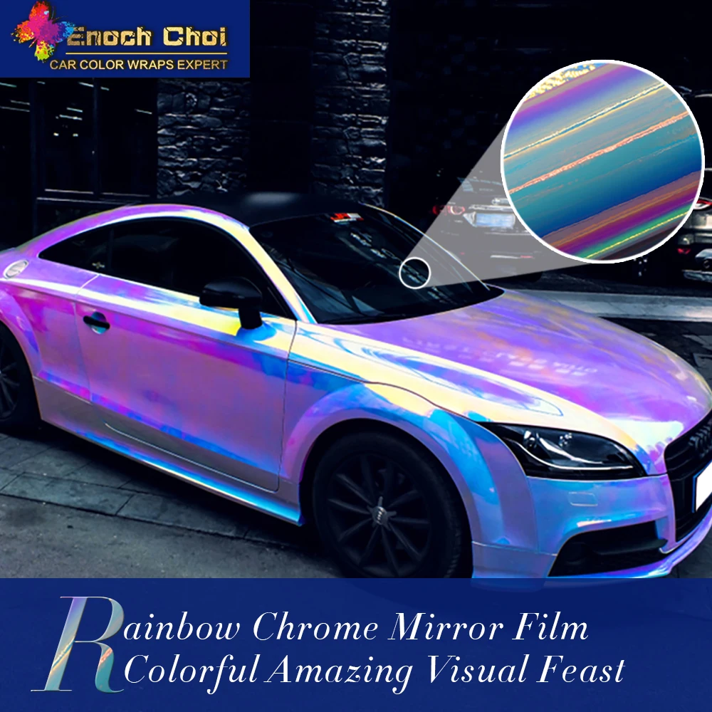 Enoch Choi New Exterior Body Color Wraps Vinyl Car Styling