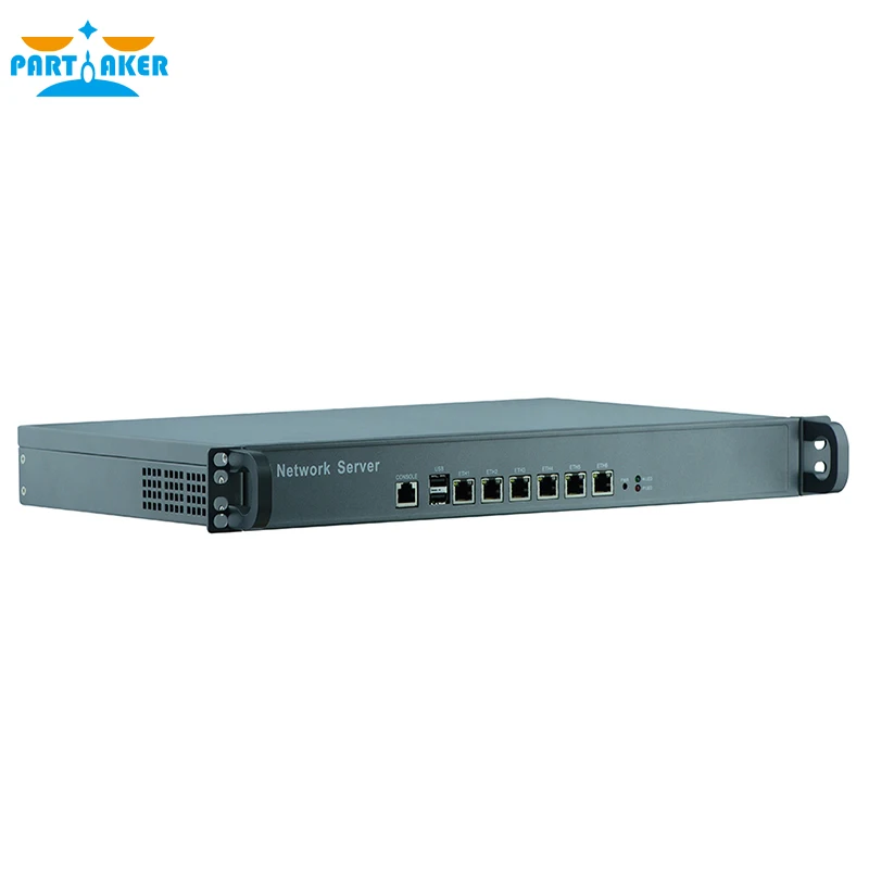 6 гигабитных Ethernet 82583v сетевое программное обеспечение маршрутизации 1U 1037U CPU F5 2G RAM