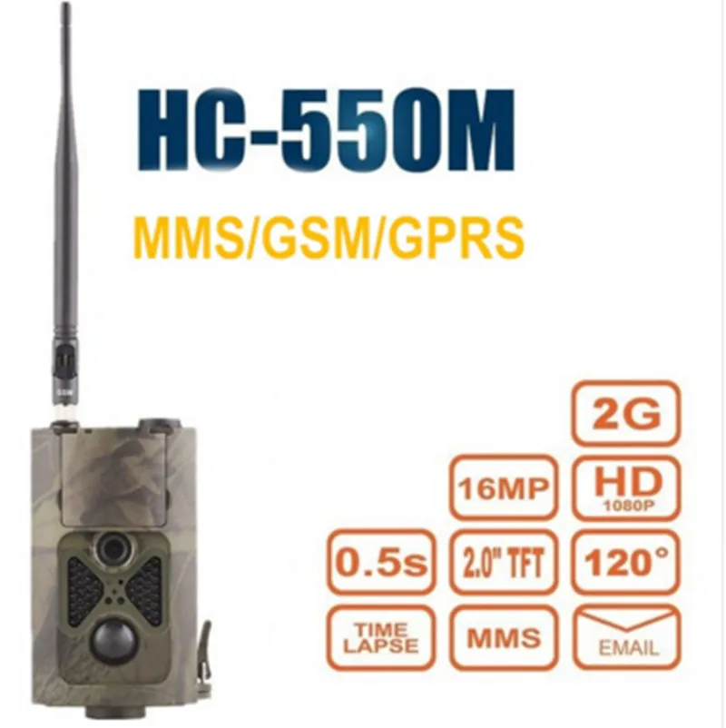 Suntek GSM MMS охоты камеры HC-550M Беспроводной инфракрасный Ночное видение фото ловушка Wild Trail Камера