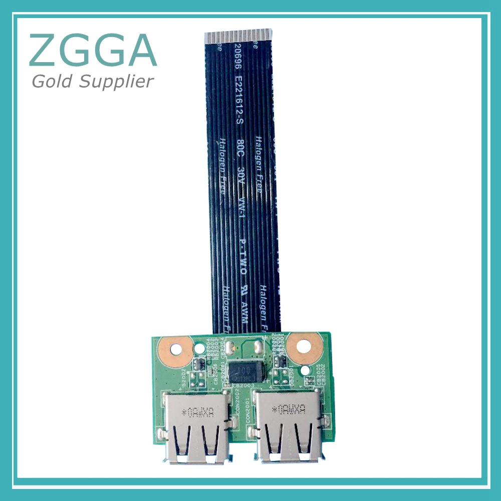 Оригинальная плата питания USB для ноутбука HP Compaq Presario CQ43 G43 CQ57 430 431 435 436 с кабелем