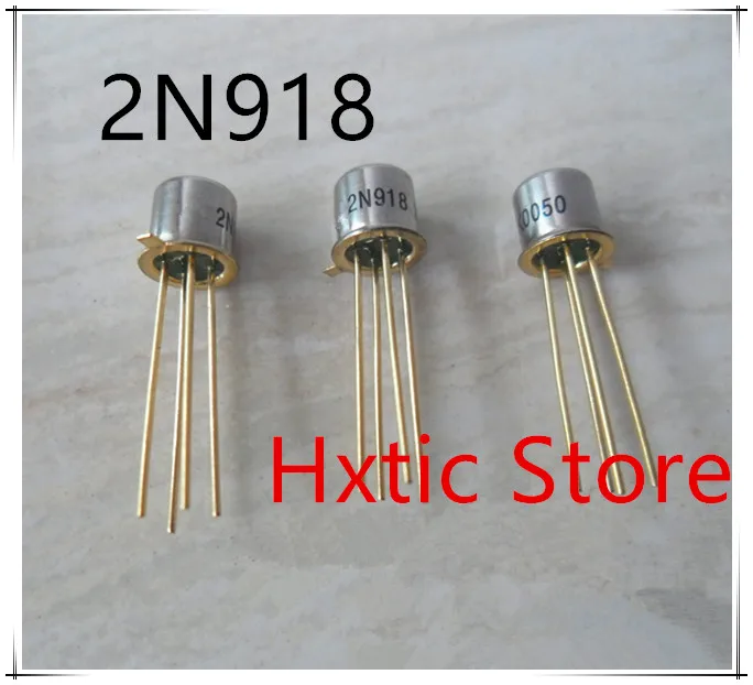 NEW 10PCS LOT 2N918 silicon triode TO 72 Brand New Original