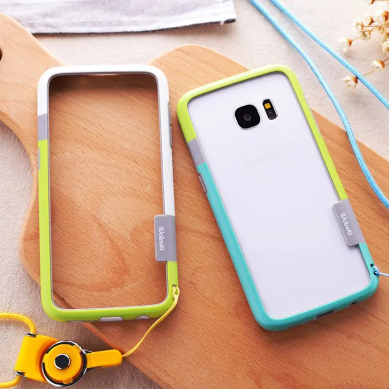 Sam S10 plus Zenus Walnutt цветной противоударный бампер силикон + PC Рамка Бампер для samsung Galaxy