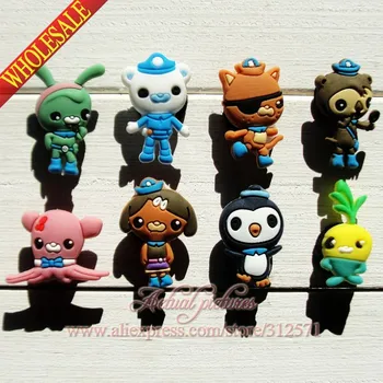 

Free Shipping,16pcs The Octonauts HYB103 PVC shoe charms shoe decoration/shoe accessories for clogs as gift for kids