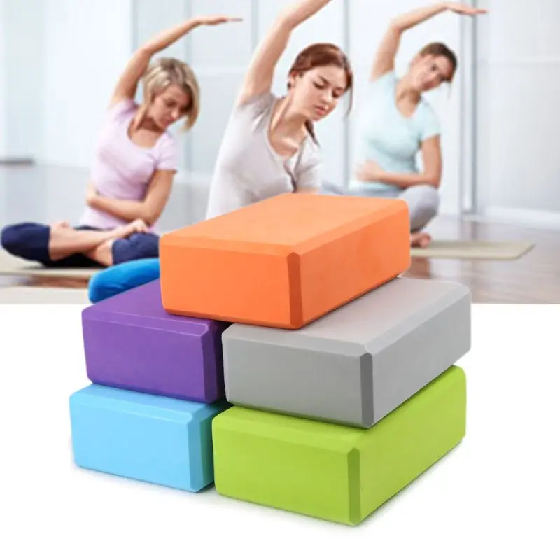 EVA Yoga Block Training Body Shaping Pilates Fitness Foam Brick