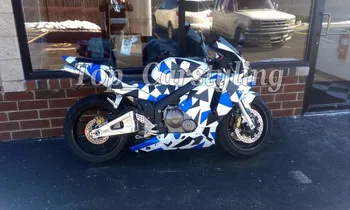 

Protwraps Blue Camouflage Vinyl Wrap Sticker Air Free Bubble Camo/Camouflage Vinyl Vehicle Car Wraps