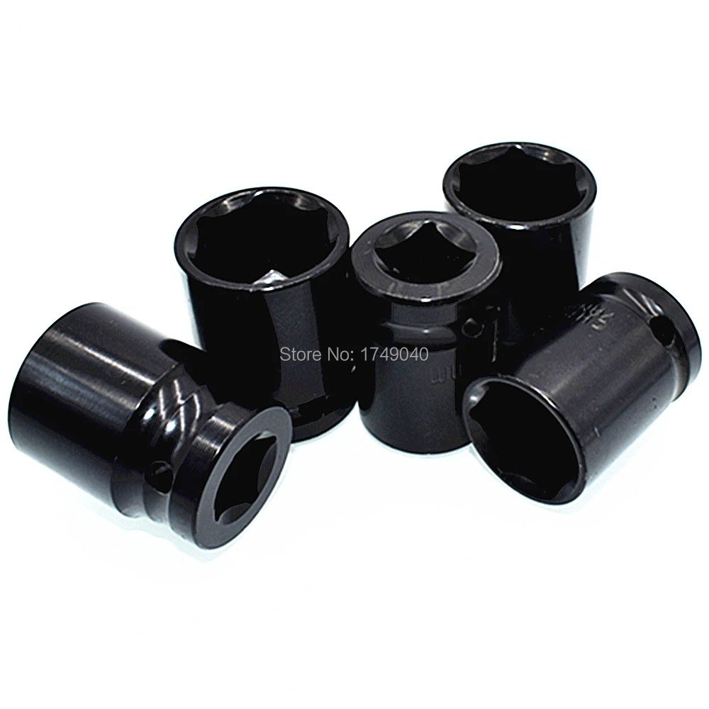 

5pc 1/2 Inch Square Drive Impact Socket Set 20mm-24mm 6 Point Metric Wrench Socket for Impact Guns & Air Ratchets Power Tools