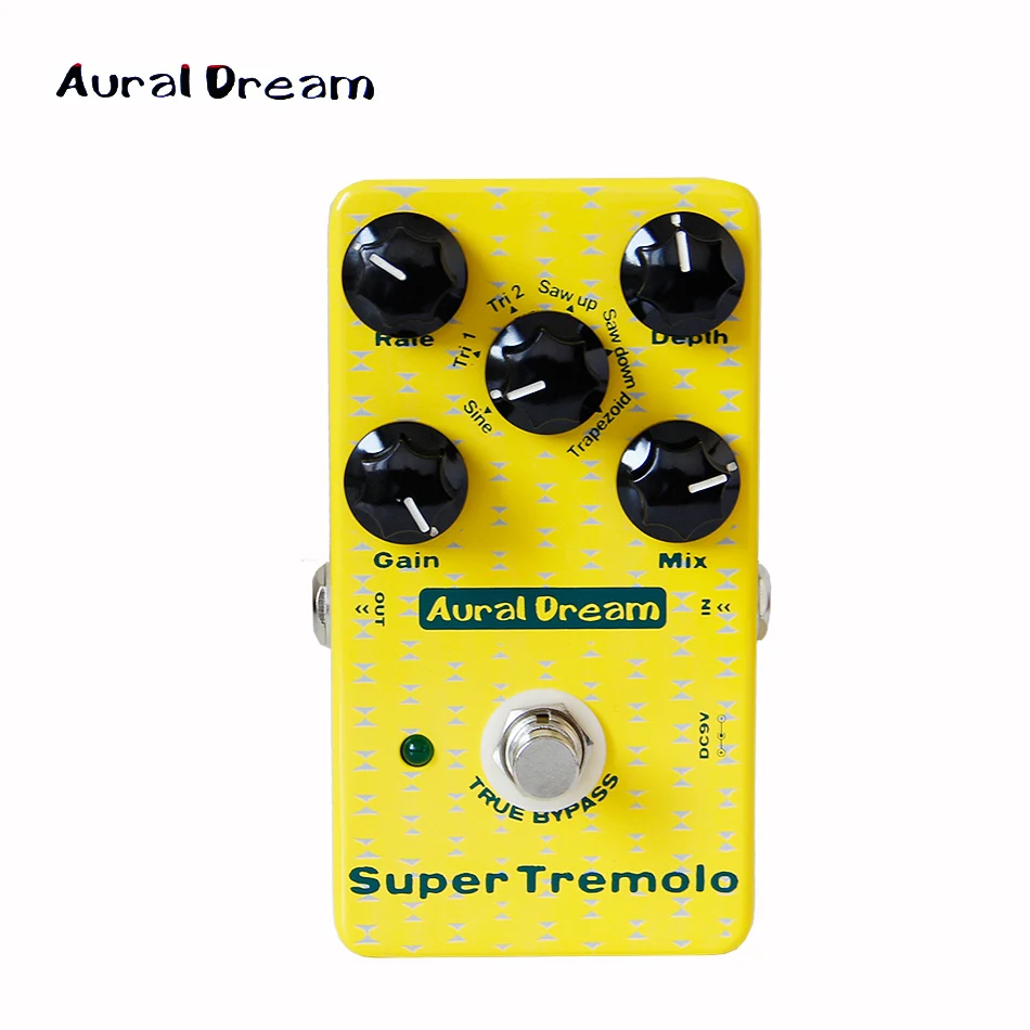 Педаль для цифровых эффектов Super Tremolo Aural Dream 6 различных на выбор | Спорт и