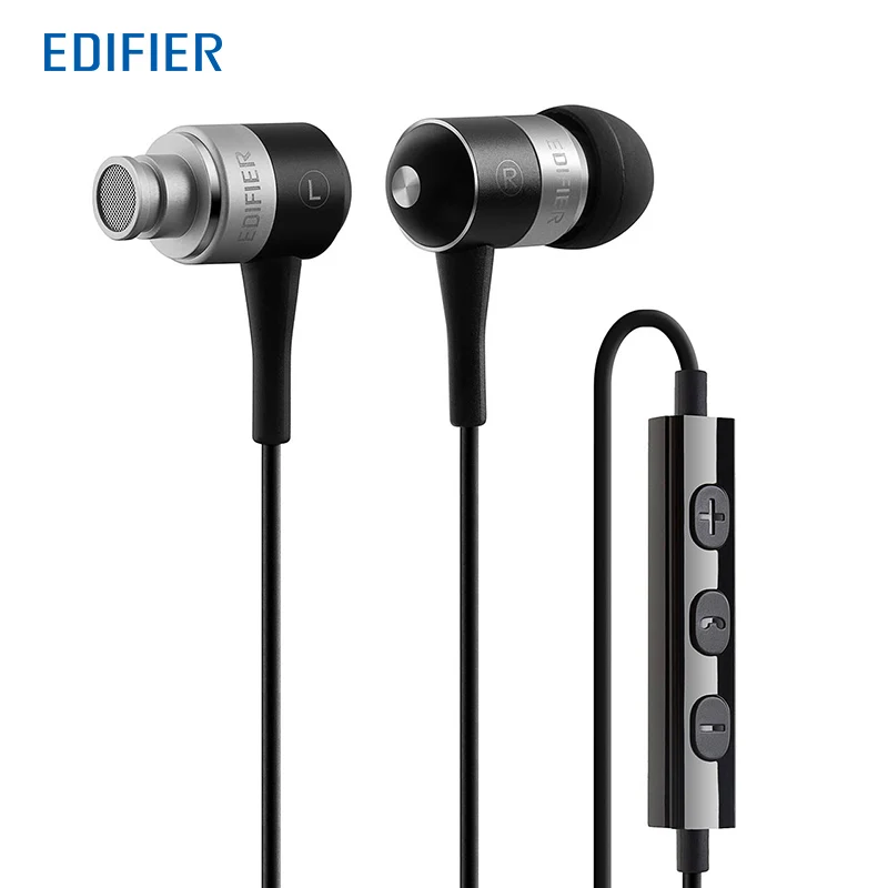 Edifier I285 для iphone ipad шумоизоляция гарнитура HiFi наушники с микрофоном вкладыши|phone