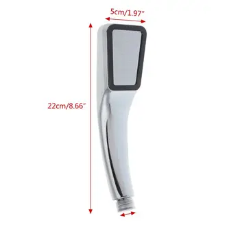 

Shower Head High Pressure 300 Hole Pressurized Water Saving Booster Bath Sprayer