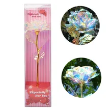 Красивая Галактическая роза с любовью база цветы вечный Кристалл день матери свадебное украшение подарок лучший выбор