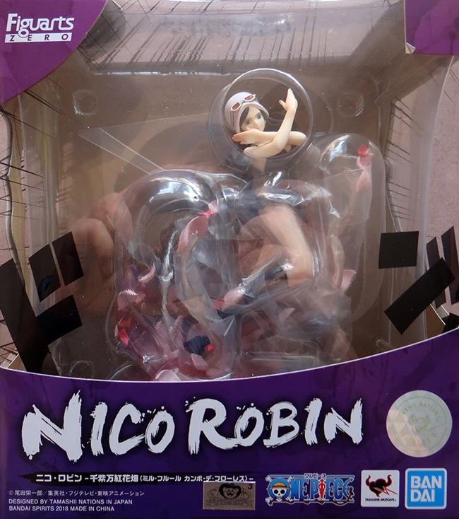 PrettyAngel подлинный Bandai Tamashii названия фигуртс нулевой цельный Нико Робин мил Флёр