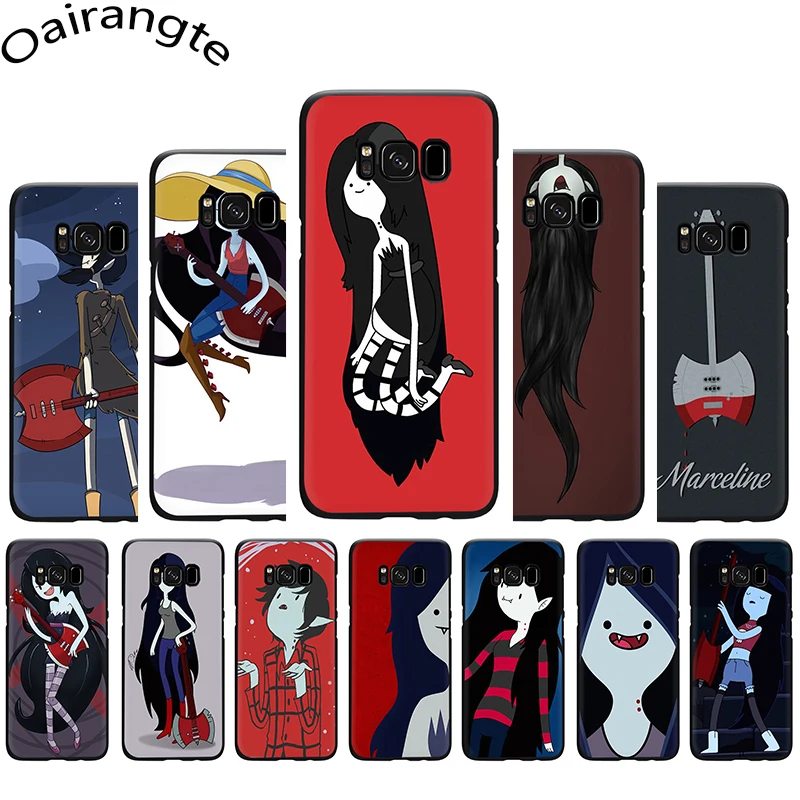 

Cute cartoon adventure time marceline Soft Phone Cover Case for Samsung Galaxy M10 20 30 S6 7 Edge S8 9 10 Plus S10E Note 8 9
