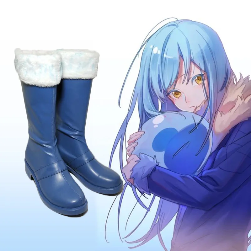 Coshome Rimuru Tempest Cosplay Costume Tensei Shitara Slime Datta Ken Shoes That Time I Got Reincarnated as a Slime Boots (2)