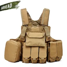 屋外 CS ベスト軍事装備 600D ナイロン迷彩狩猟タクティカルベストモールチョッキ戦闘アサルトプレートキャリアベスト(China)