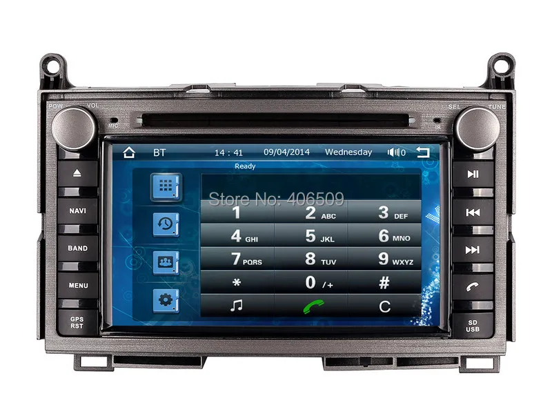 Flash Deal In Dash Auto Radio Car DVD Player for Toyota Venza 2008-2013 with GPS Navigation Bluetooth Map USB AUX Auto Audio Multimedia 3