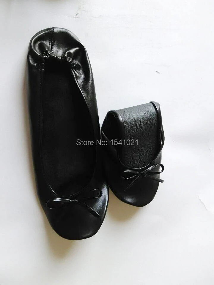 roll up ballet slippers