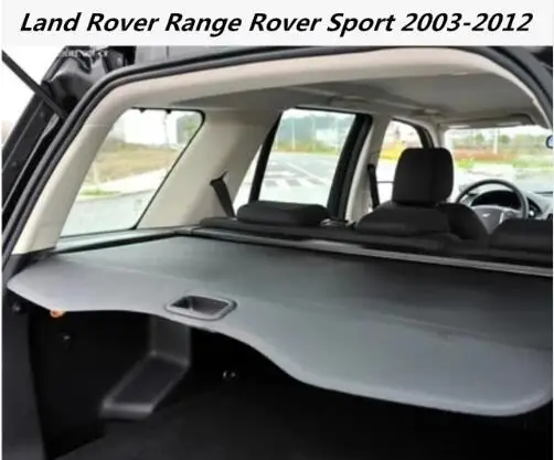 

High Qualit Car Rear Trunk Cargo Cover Security Shield Screen shade Fit For Land Rover Range Rover Sport 2003-2012
