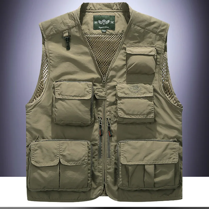 

Men Outdoor Fly Fishing Vest Life Jackets Breathable Men Jacket Swimming Life Vest Safety Life-Saving Fishing Vest Pesca