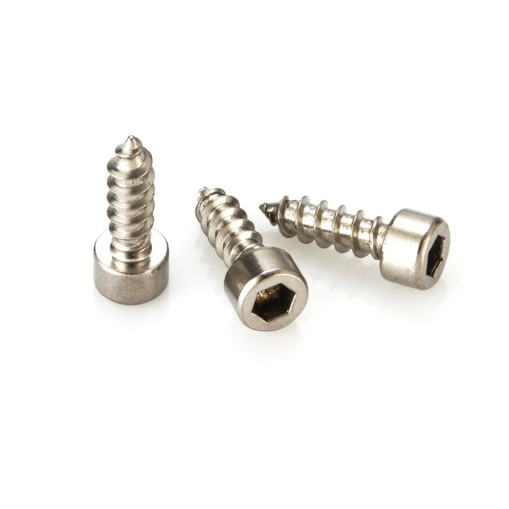 100 pcs Round Head Tapping Screws Hex Socket Self tapping Screw M3*5MM