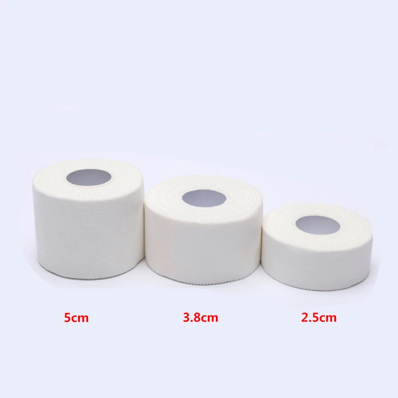 Sports Tape 6 Rolls 10M 25MM/38MM/50MM Sports Tape Athletic Bandage Injury Fixed No Sticky Residue For Athlete