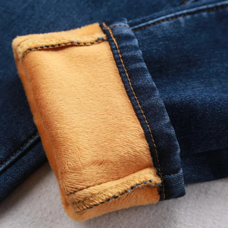Casual Azul Pantalon Diseño Slim 5xl Mujer Lana Negro Pantalones Pantalón Negro Las Caliente De Largo Jeans Plus Femme azul Lápiz Mujeres Tamaño Invierno xOTqPwIp
