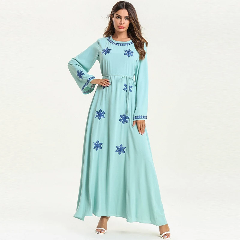 Весна Для женщин Vestidos кафтан арабский абайя Дубай Турции исламский мусульманский хиджаб платье кафтан Рамадан Elbise одеяние мусульмане Longue