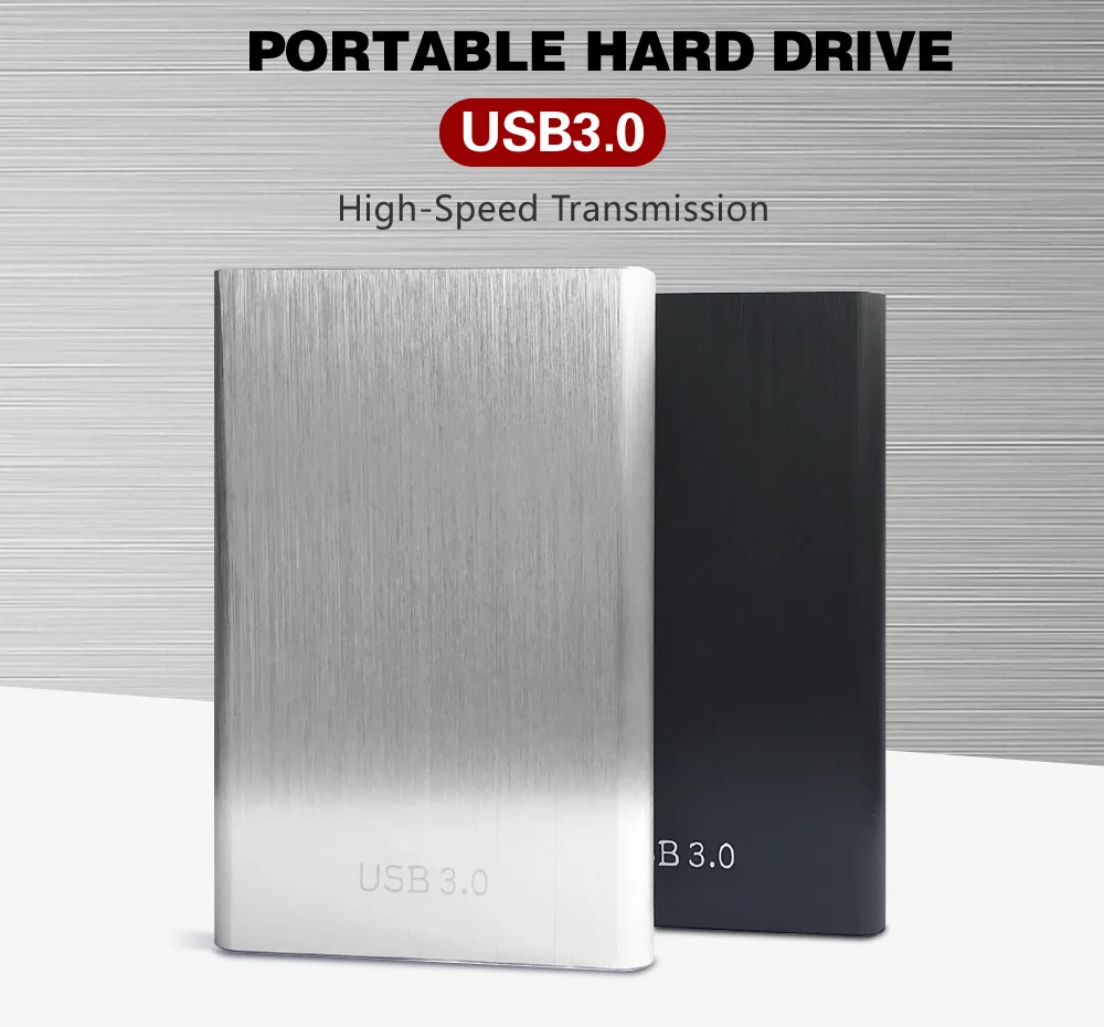 Twochi HDD 2,5 ''внешний жесткий диск USB3.0 1 ТБ 750GB 500GB 320GB 250GB 160GB 120GB 80GB Портативный жесткий диск для ПК/Mac