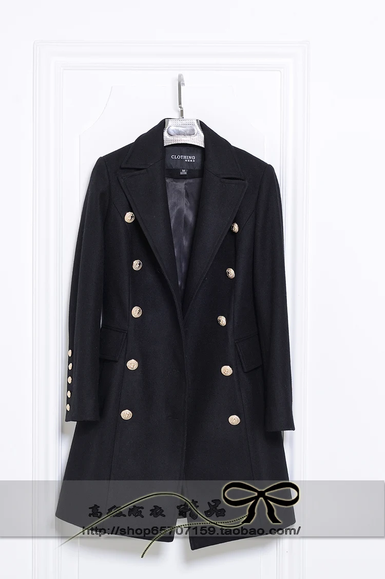 Высококачественное зимнее пальто для женщин осенний зимний модный шерстяной длинный пальто женские зимние пальто и куртки c328