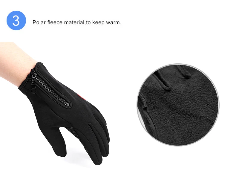 Перчатки для походов с сенсорным экраном, Зимние флисовые теплые спортивные перчатки для мужчин и женщин, ветрозащитные Мотоциклетные Перчатки