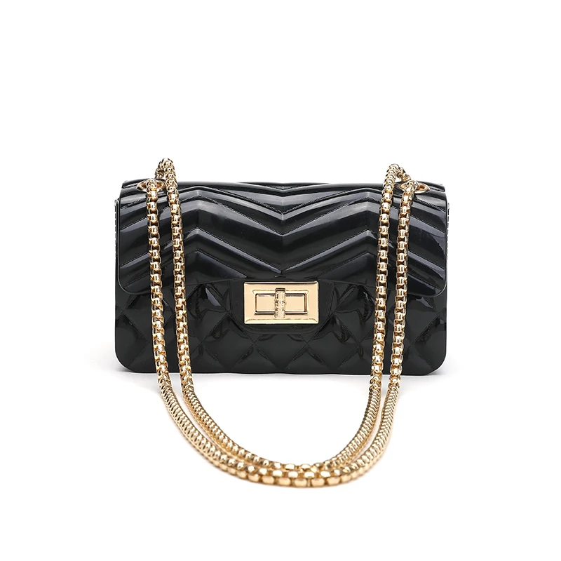 

New Arrival Flap Plastic Messenger Bags Polyester Single Fashion Women Geometric Cover Hardversatile Handbags Crossbody Bags