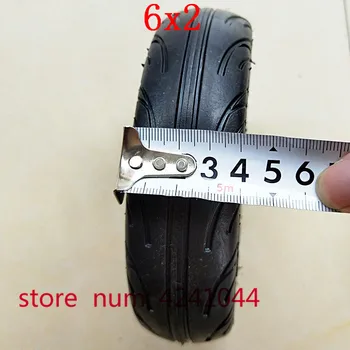 

Electric Scooter 6 Inch Wheel 6x2 Wheel With Air tyre/Solid Tire Metal Hub 608 /628 Bearings 8/10mm Axle Hole Trolley Cart Wheel