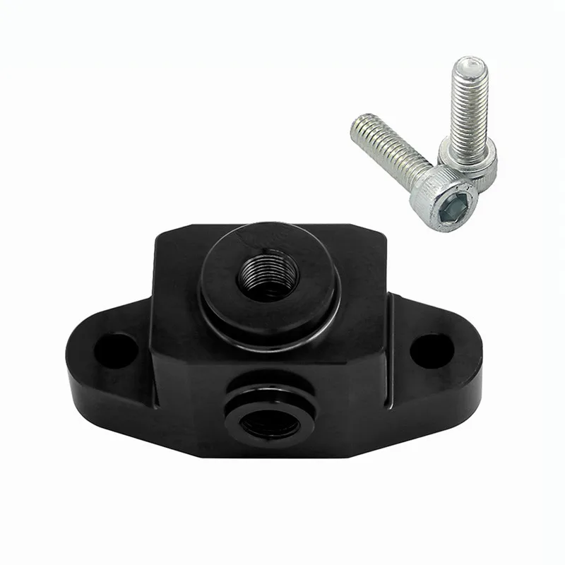 

LS Engine Oil Pan Union Fitting Adapter with 2 Bolt For Pressure Temperature Sender Feed
